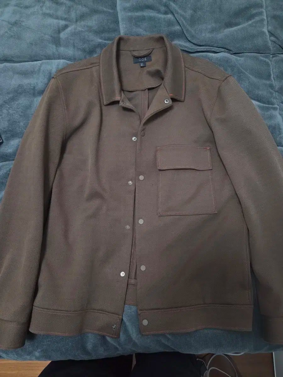 COS コス ブラウン シャツ ジャケット