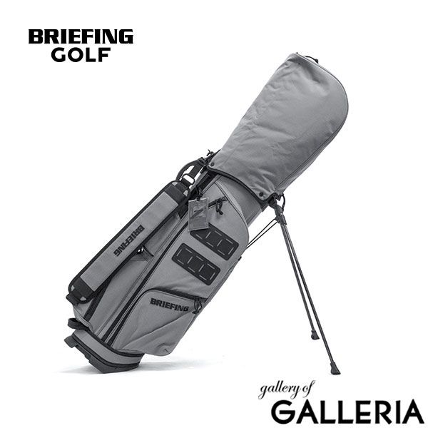 日本 ブリーフィング ゴルフ キャディバッグ メンズ レディース 軽量 スタンド BRIEFING GOLF おしゃれ 撥水加工 スタンド式 4分割 かっこいい ショルダー 8.5型 DL SERIES CR-9 FD RIP BRG241D18