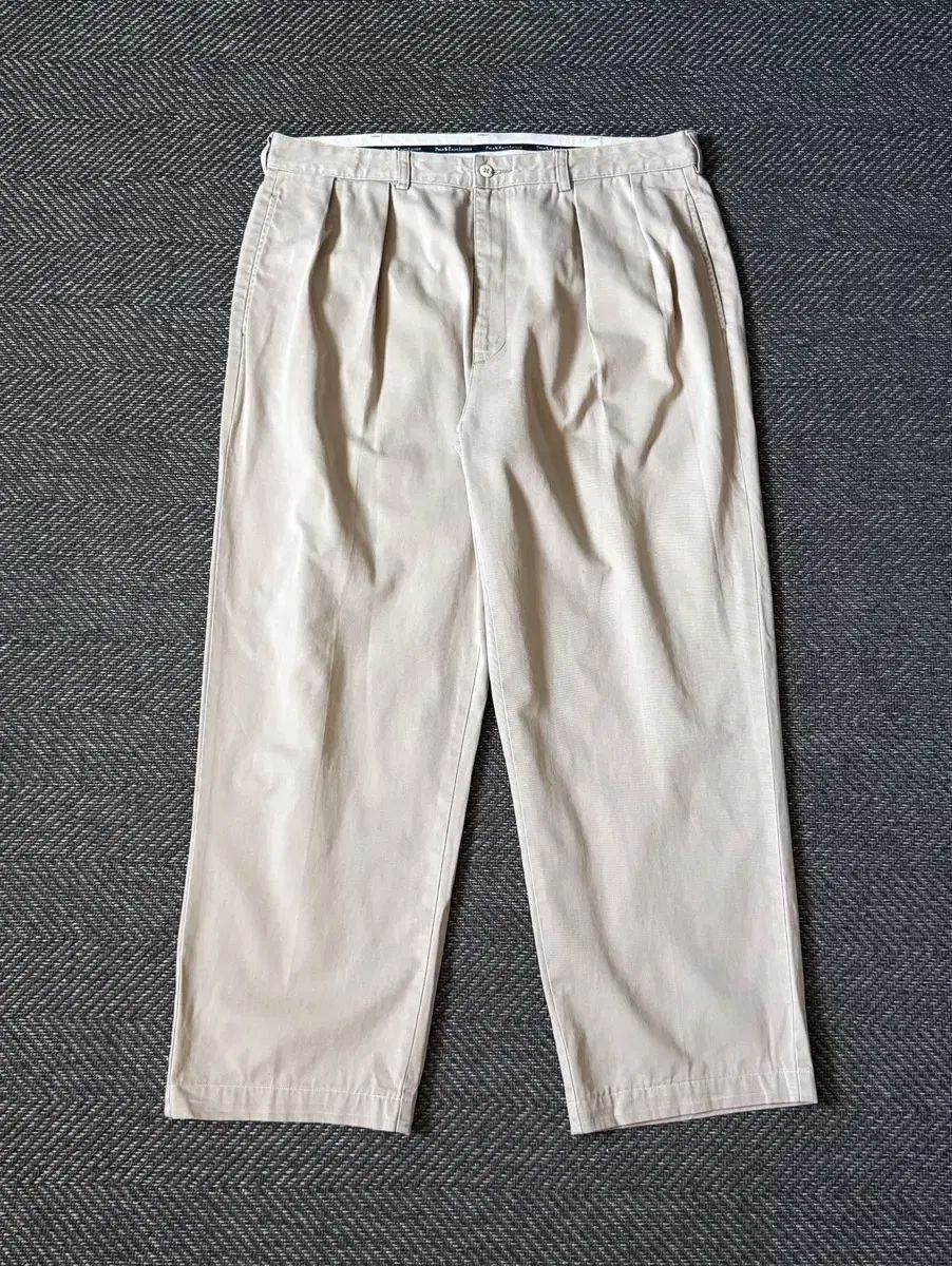 38 90s ポロラルフローレン THURSDAY S CHILD END Ver. ダブル プリーツ チノ パンツ