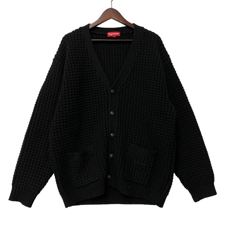 品 Supreme シュプリーム 21 AW WAFFLE KNIT ワッフル ニット カーディガン トップス 長袖 149-251110-ya-04-izu