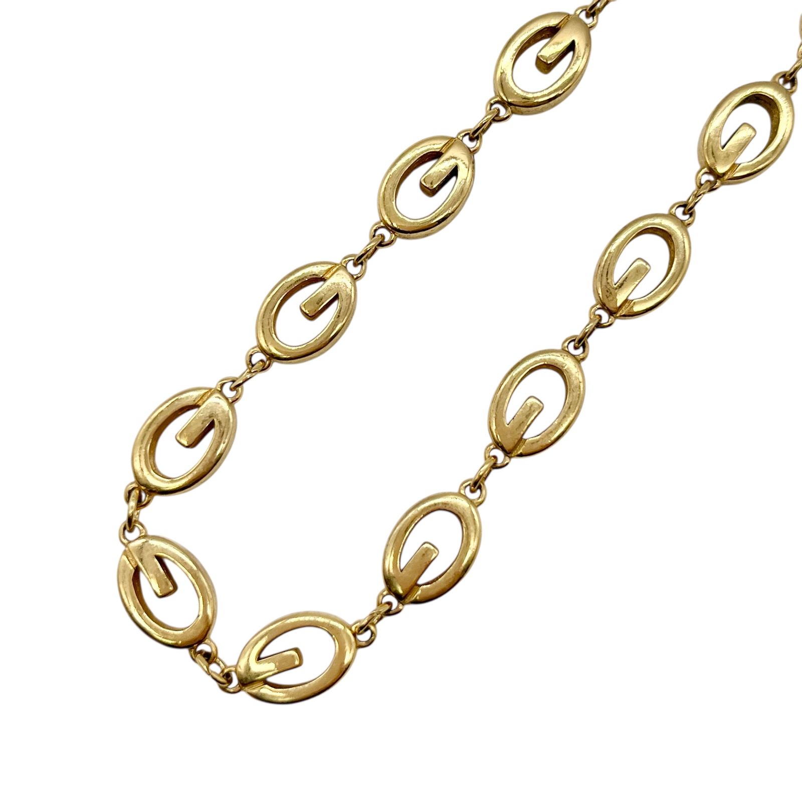 Givenchy ジバンシー ネックレス ロゴ チェーン ゴールド ユニセックス ヴィンテージ