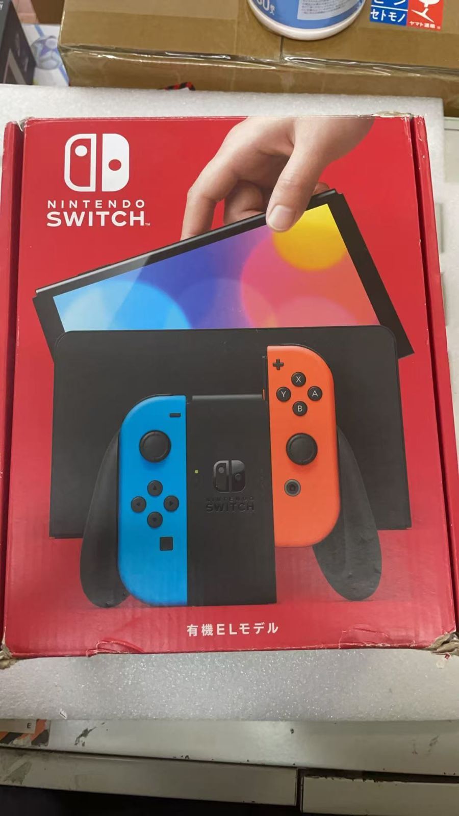 品Nintendo Switch 有機ELモデル HEG S KABAA ネオンブルー ネオンレッド