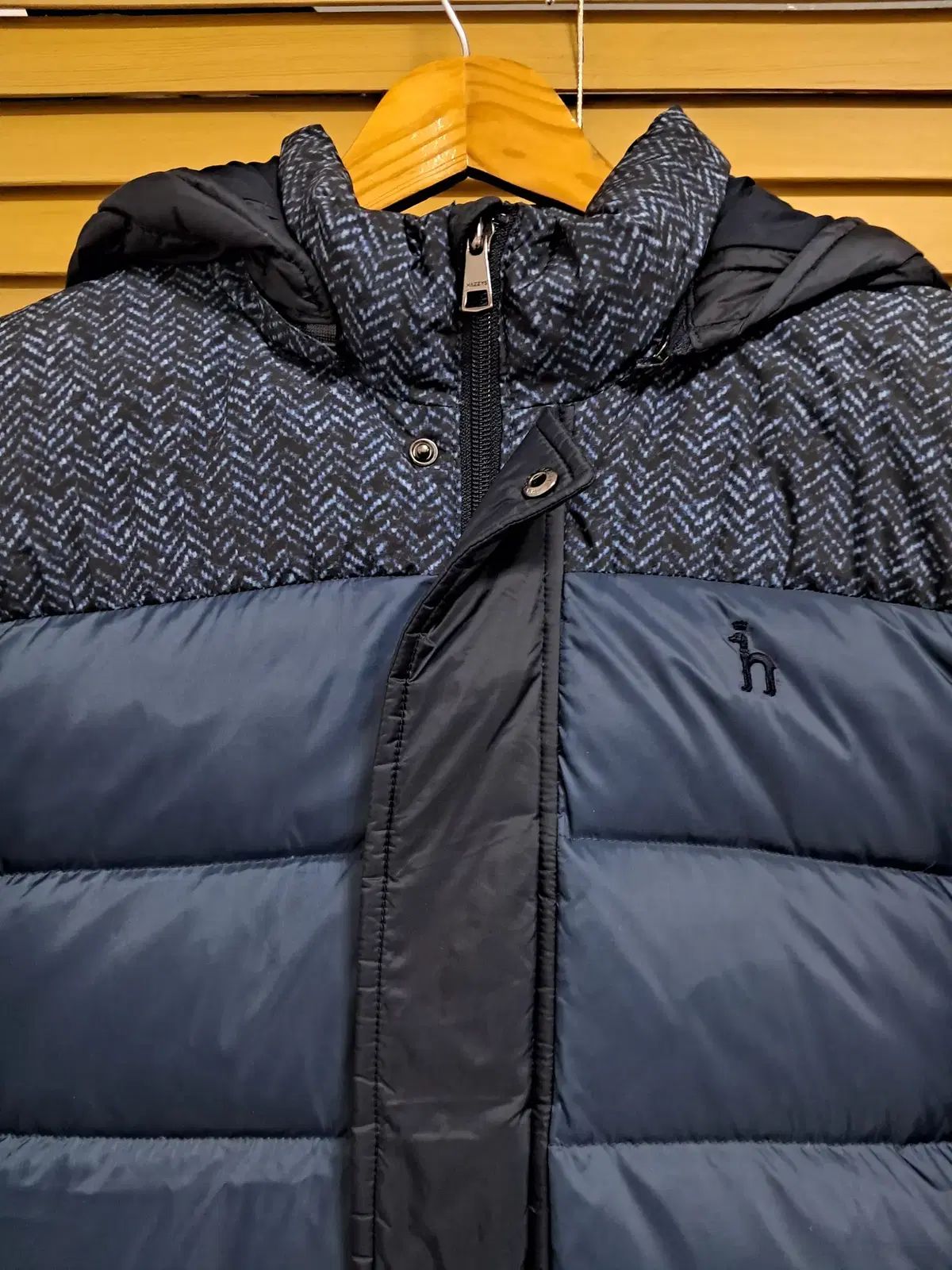 HAZZYS へジス ジュニア フードダウンジャケット 165 15 y サイズ