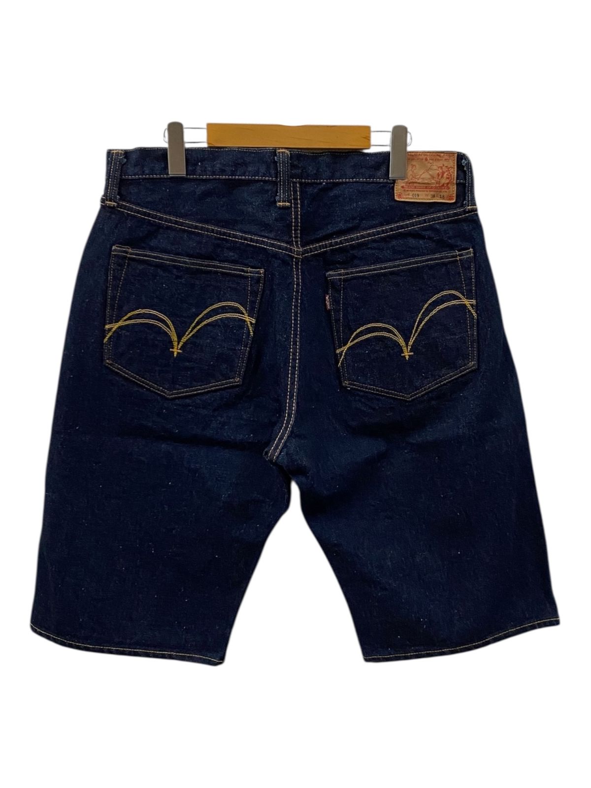 SAMURAI JEANS サムライジーンズ デニムショートパンツ ハーフパンツ S310 W38 L18 インディゴ メンズ 078