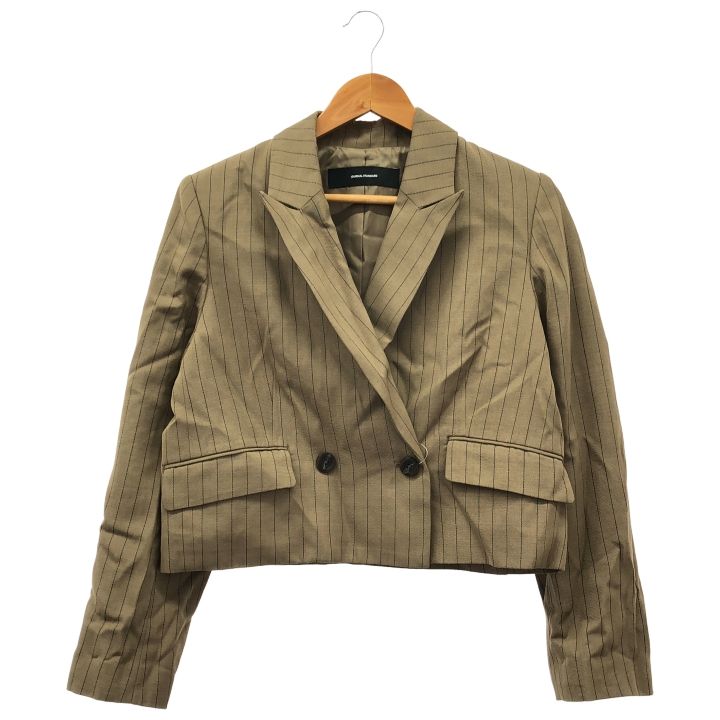 JOURNAL STANDARD ジャーナル 23010400502030 クリアツイルクロップドジャケット レディース ブラウン