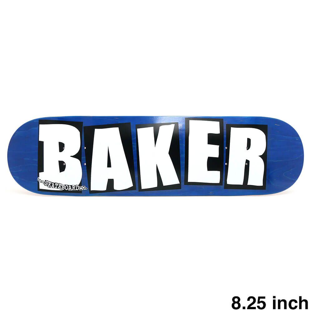 BAKER DECK ベイカー ファッション デッキ TEAM BRAND LOGO BLUE B2