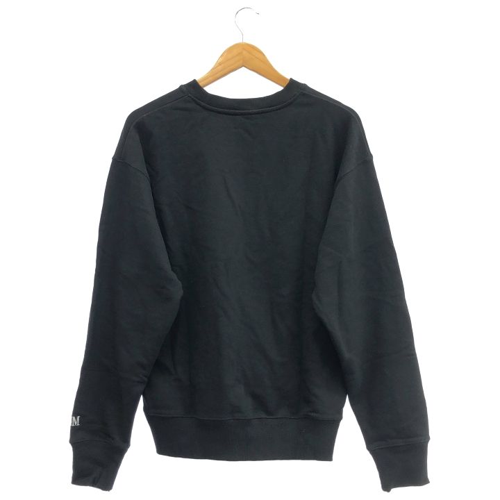 PARROT CANVAS PC23212015 USAコットン アップルシティ ジャーナル クルーネック スウェット レディース ブラック M