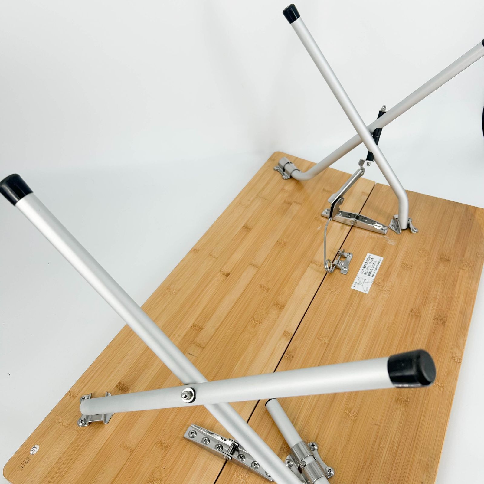 【未使用品】スノーピーク ワンアクションローテーブル竹 LV-100TR ワンアクションローテーブル Light Bamboo| スノーピーク(Snow Peak)