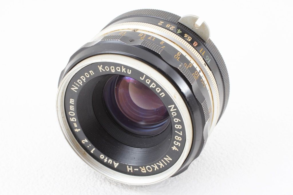 美品 Nikon Nikomat FT NIKKOR-H Auto 50/2 一眼レフ フィルム カメラ