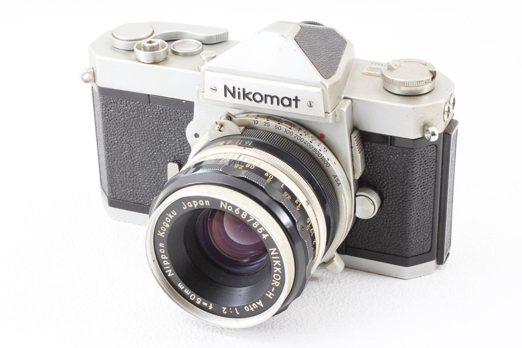 フィルムカメラ Nikon Nikomat FT + Nikkor-H AUTO 50mm カメラ 美品 Nikon Nikomat FT NIKKOR-H Auto 50/2 一眼レフ フィルム