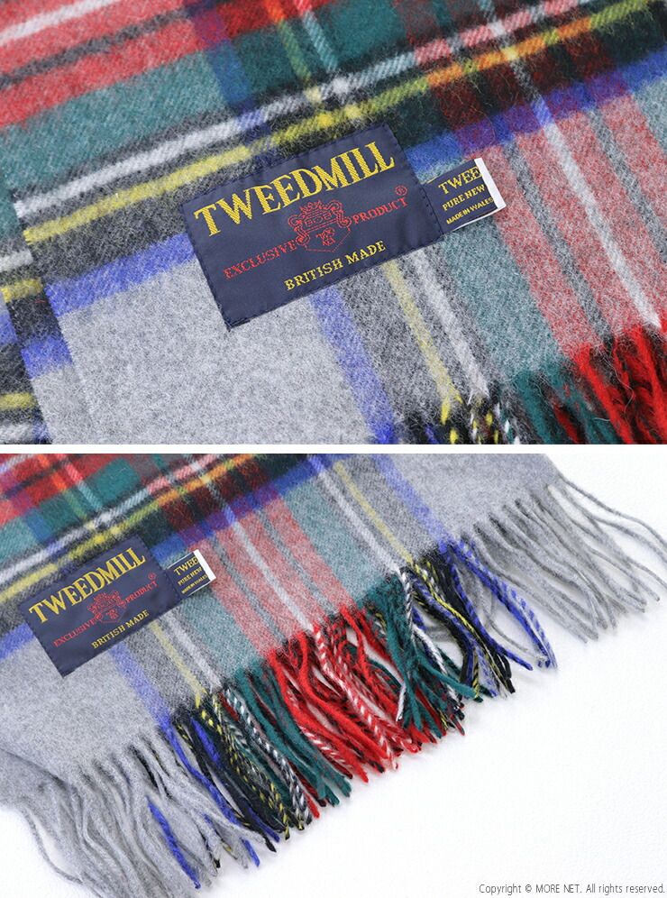 マフラー チェック柄