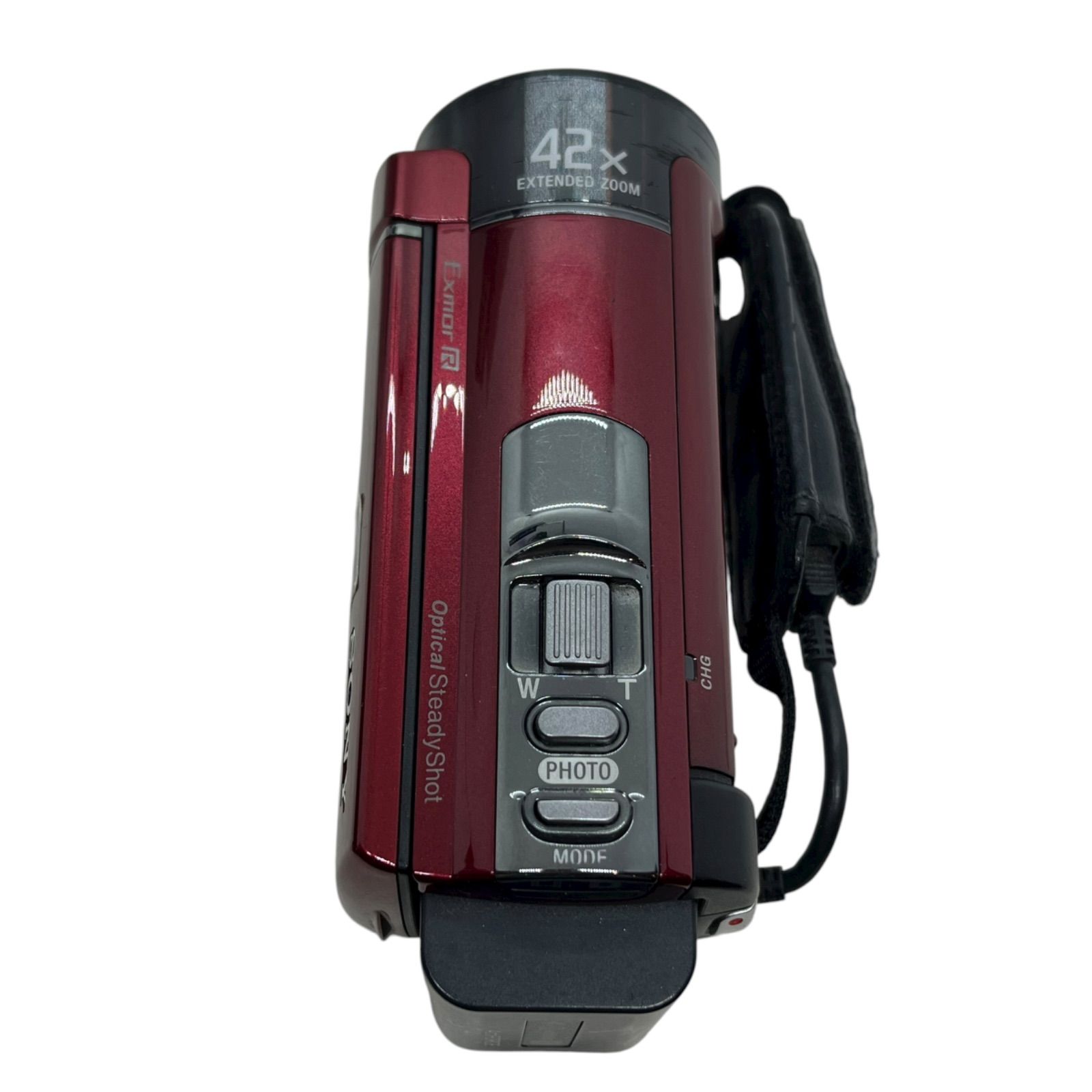 管2511-112】動作確認済☆SONY ソニー HDR-CX180 ハンディカム レッド