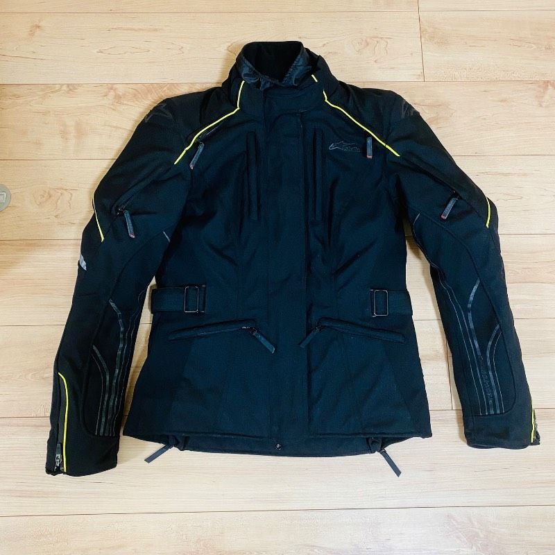 アルパインスターズ 防水ジャケット STELLA LAND GORE TEX 内側メッシュ Sサイズ バイク ゴアテックス