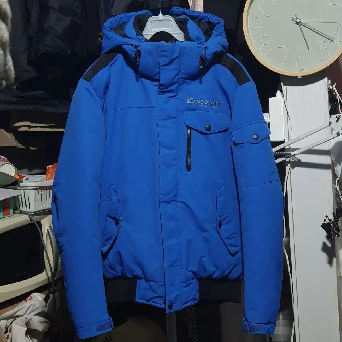 DISCOVERY フード 脱着 ダウン ショート ダウン