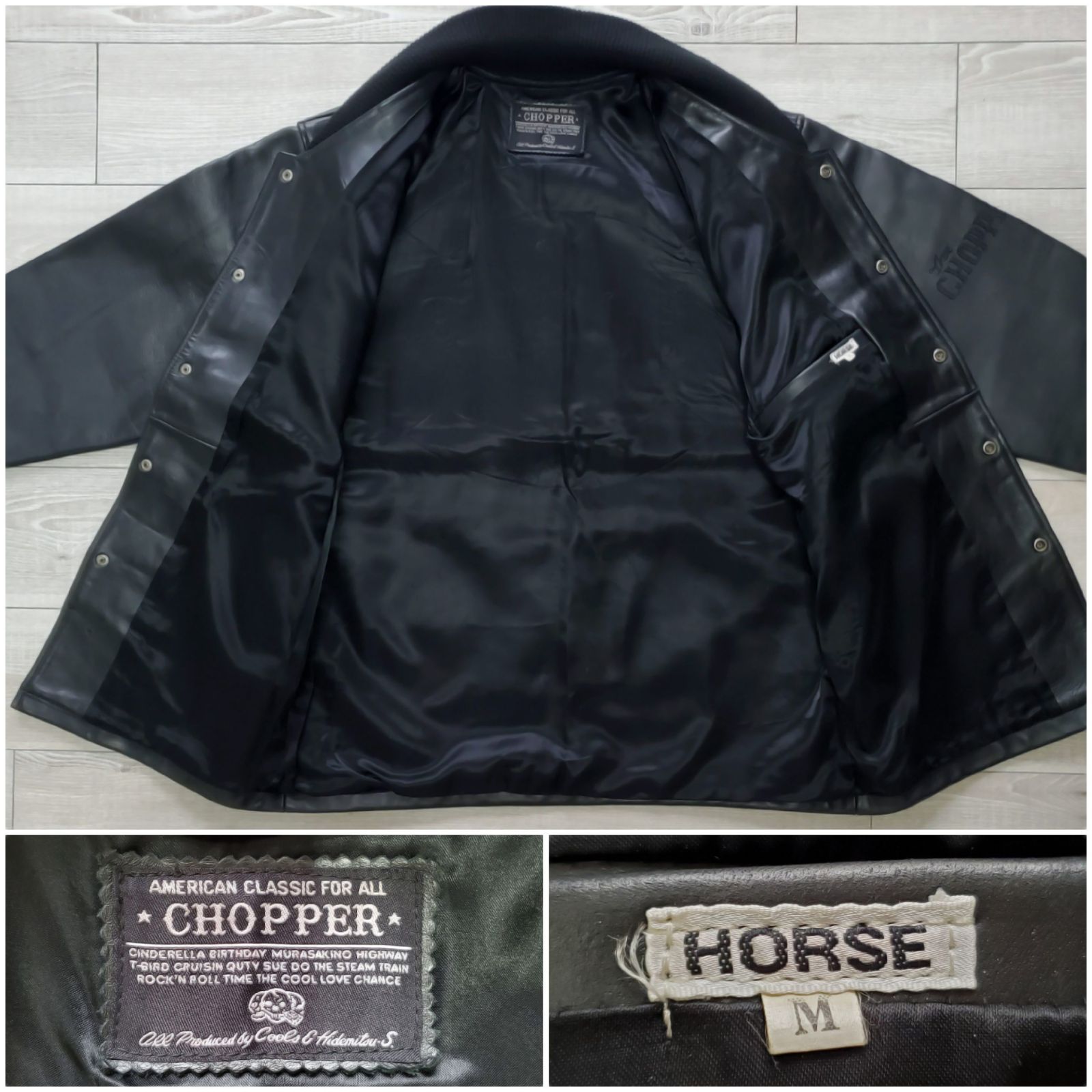 CHOPPERチョッパー COOLS クールス□美品 1990s vintage 馬革 ファラオ
