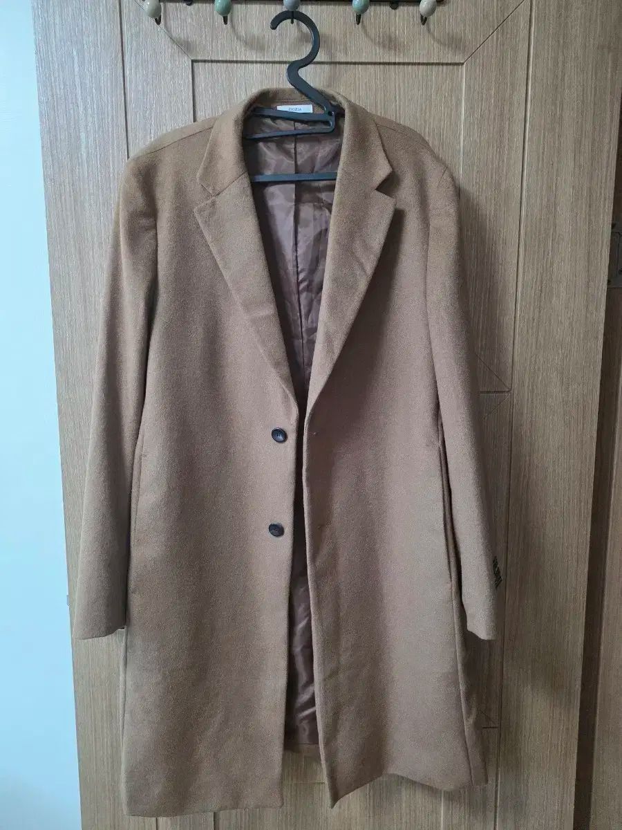 ZIOZIA ジオジア ブラウン ロング コート