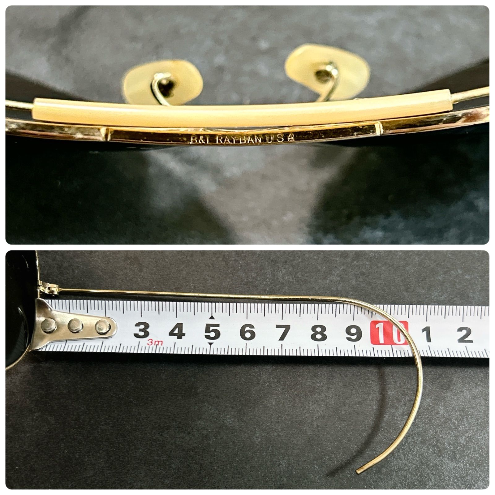 【希少】B&L RAY-BAN Shooter ボシュロム レイバン 70s 昭和時代のレジェンド達が愛用した幻のモデル 1970s デッドストック