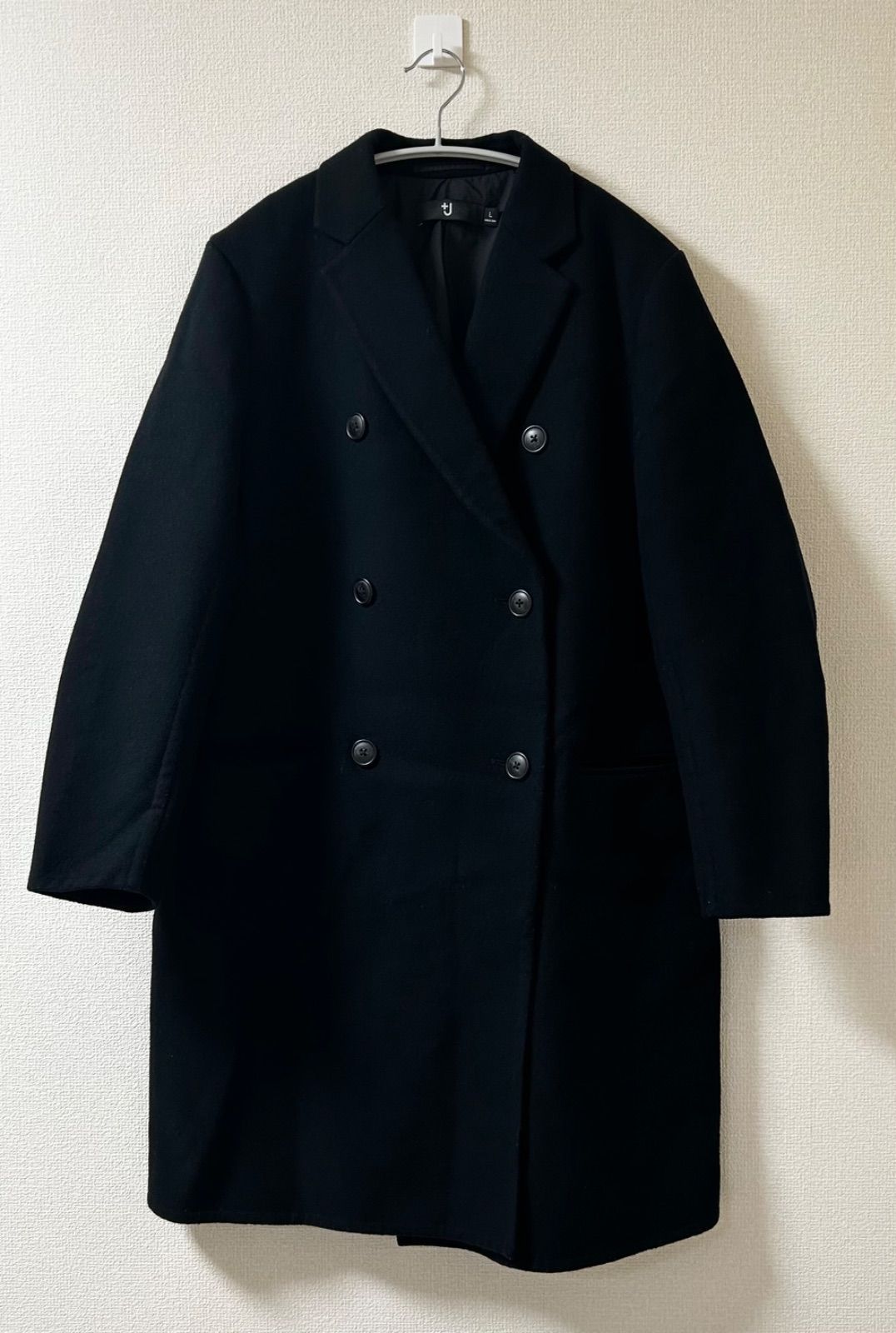 ユニクロ × ジル・サンダー ダブルフェイスダブルブレストコート
