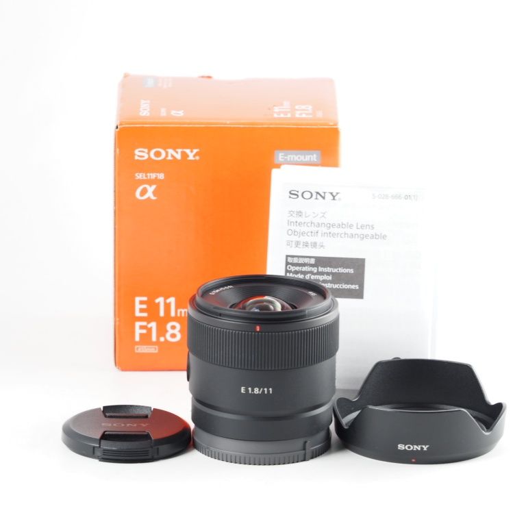 SONY E 11mm F1.8 EマウントSEL11F18 ソニー 広角単焦点レンズ APS-C 交換レンズ 13902