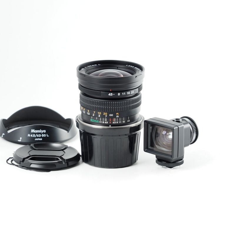 Mamiya N 50mm F4.5 L FV703ファインダー付 NEW Mamiya6 Mamiya7用 13884