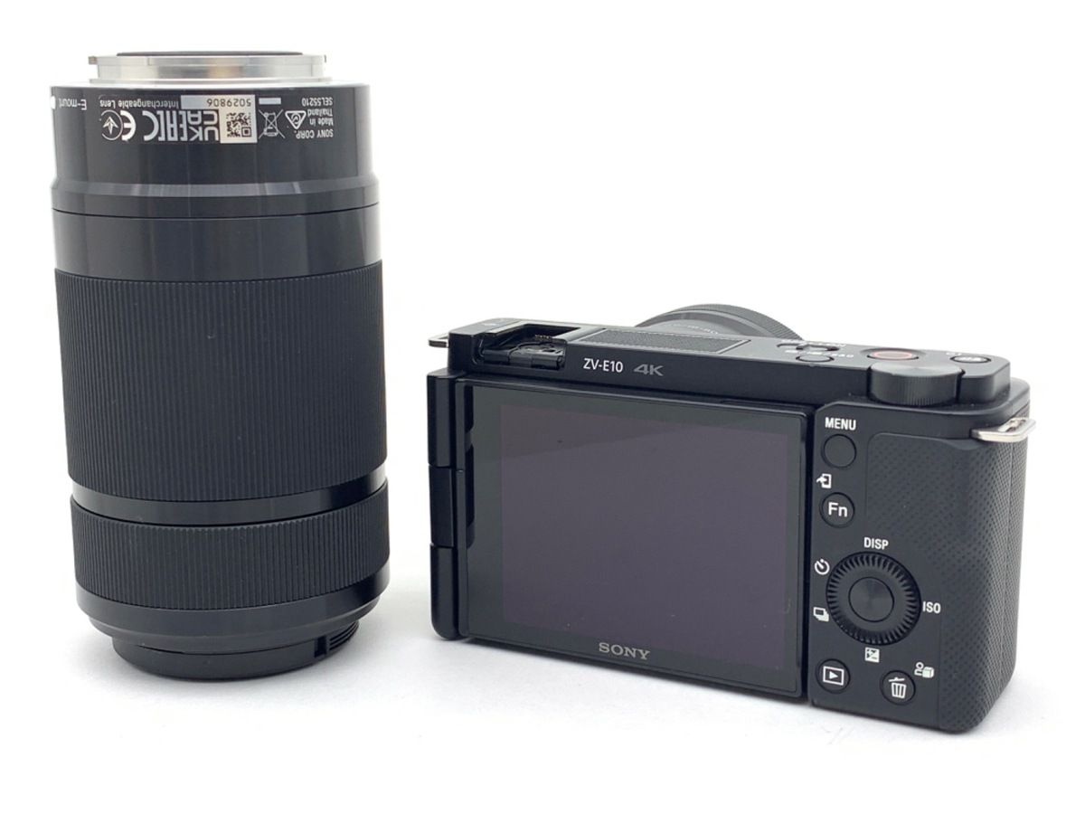 並品 ソニー VLOGCAM ZV-E10 ダブルズームレンズキット ブラック