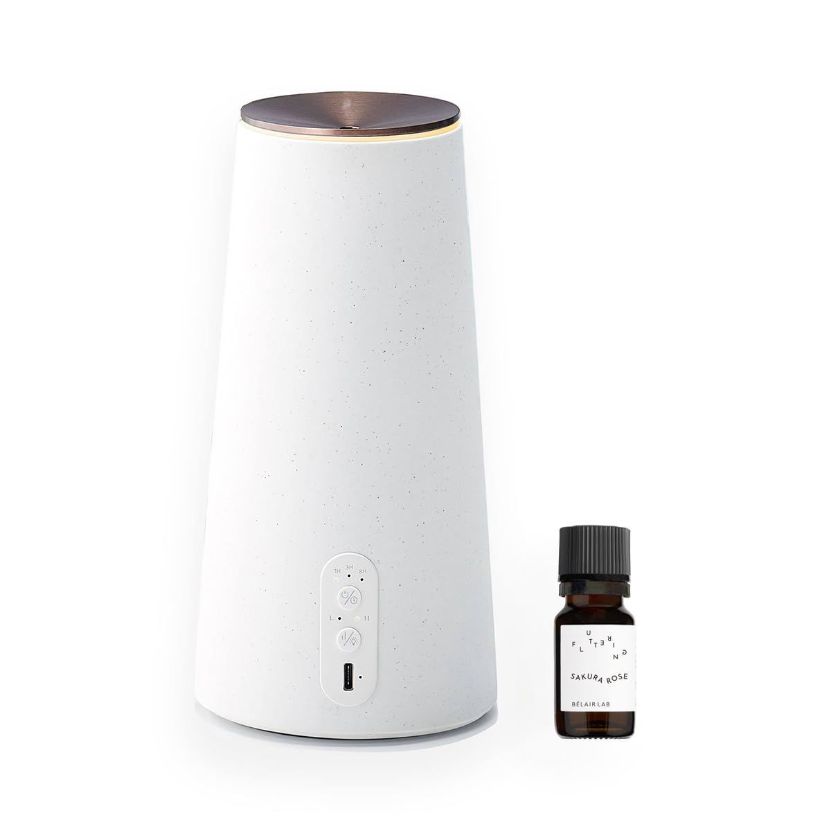 BELAIR LAB ベ ラボ ナチュラル アロマディフューザー フレグランスオイル 15 ml セット フラタリング サクラ ローズ 10