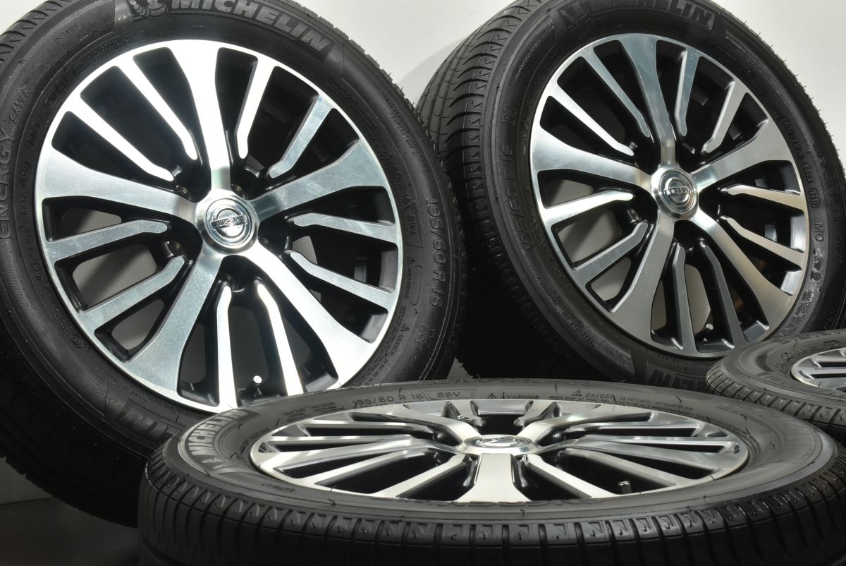 交換用に ニッサン C 26 セレナ ハイウェイスター 16 in 6 J 45 PCD 114 3 ミシュラン エナジーセイバー 195 60 R ラフェスタ 流用