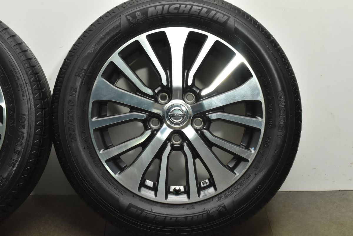 日産 C26 セレナ ハイウェイスター 純正 195/60R16 交換用に】ニッサン C26 セレナ ハイウェイスター 純正 16in 6J +45