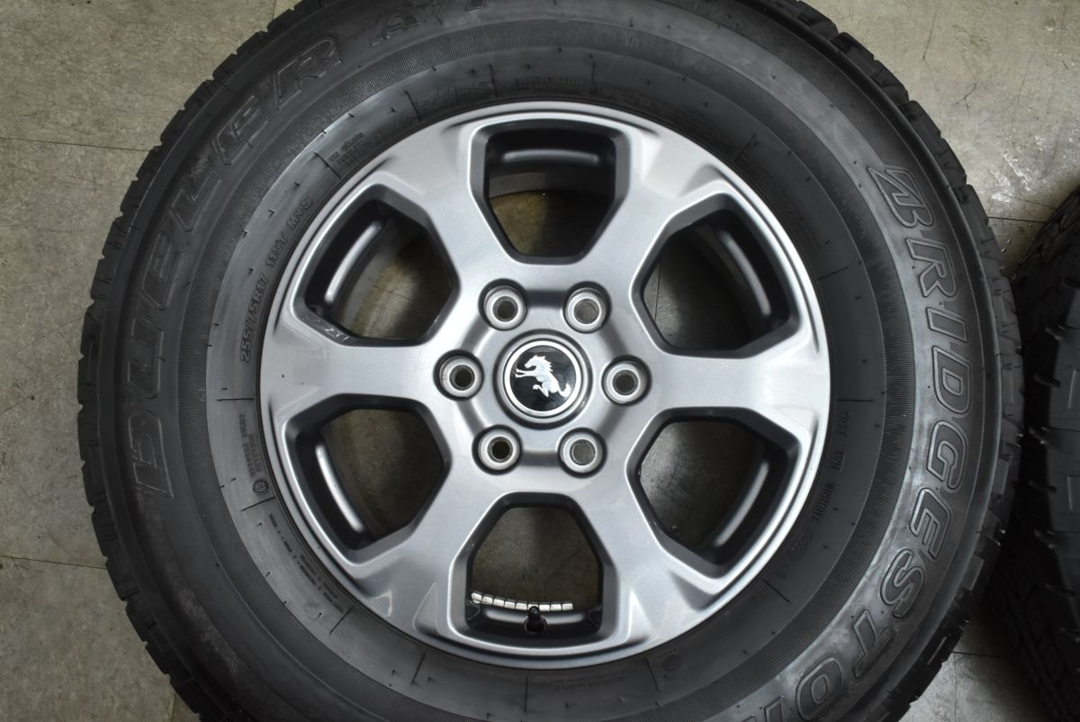  フォード U 725 ブロンコ ビッグベンド 17 in 7 5 J 55 PCD 139 デューラーA T 255 75 R Carbonized Gray Painted Aluminum 17インチ タイヤ ホイールセット