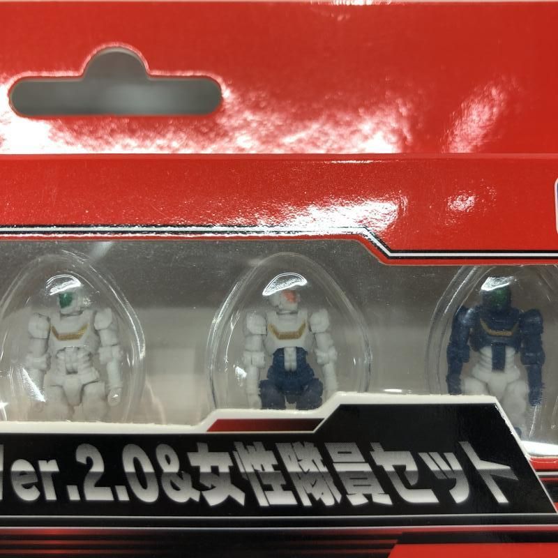 未開封・未使用　ダイアクロン隊員 中（後）期版 中古】未開封)A-107 ダイアクロン隊員/Ver.2.0＆女性隊員セット[69