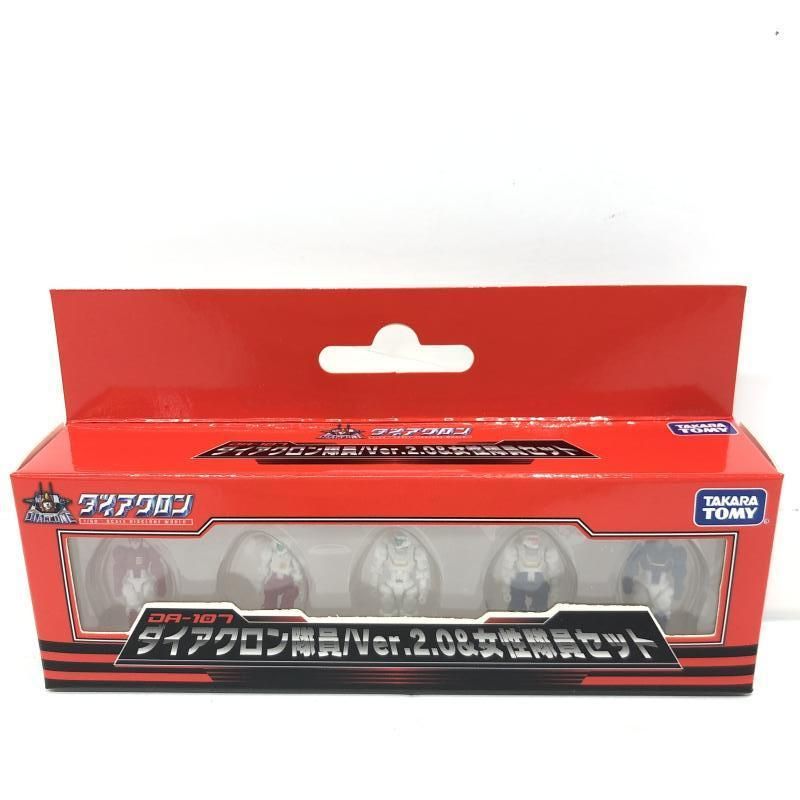 中古】未開封)A-107 ダイアクロン隊員/Ver.2.0＆女性隊員セット[69