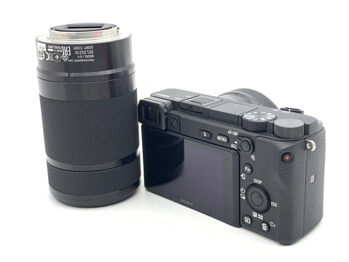 並品 ソニー α6400 ダブルズームレンズキット ブラック ILCE-6400Y B