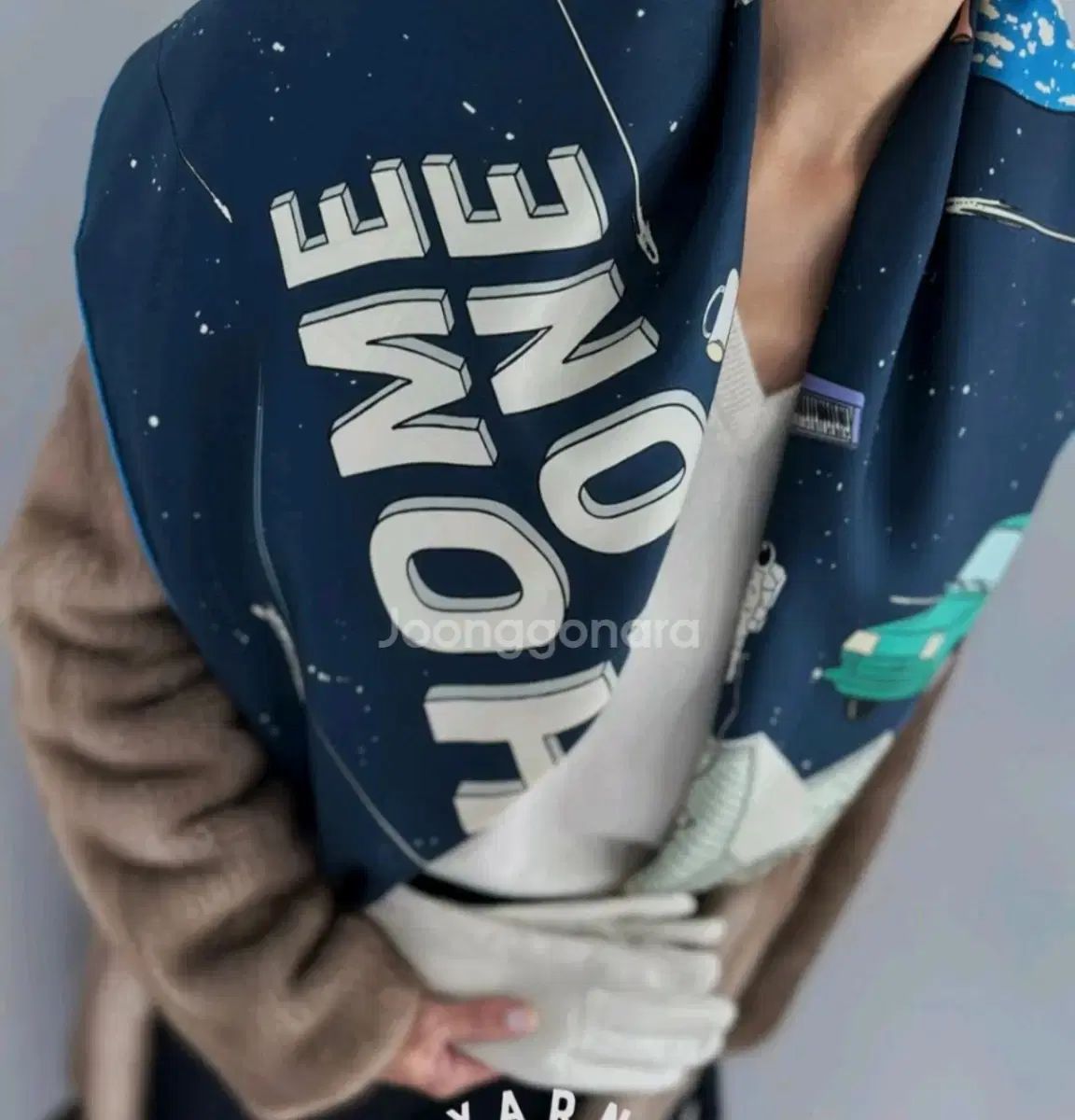 スタジオ毛糸 HOME얼론 スカーフ