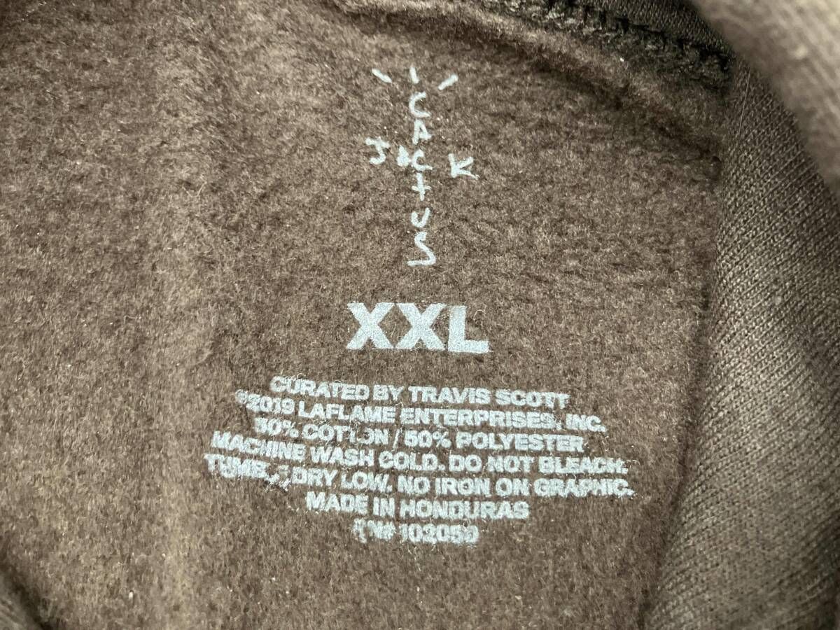安定感 TRAVIS SCOTT CACTUS JACK HIGHEST IN THE ROOM NOT FOR DECODING HOODIE トラヴィススコット カクタスジャック サイズXXL