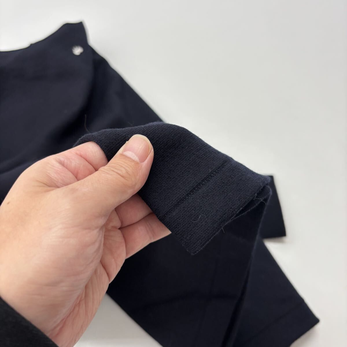 ミナペルホネン licorice ハイネックカットソー 長袖 ニット 黒 ミナペルホネン licorice ハイネックカットソー 長袖 ニット 黒 楽天