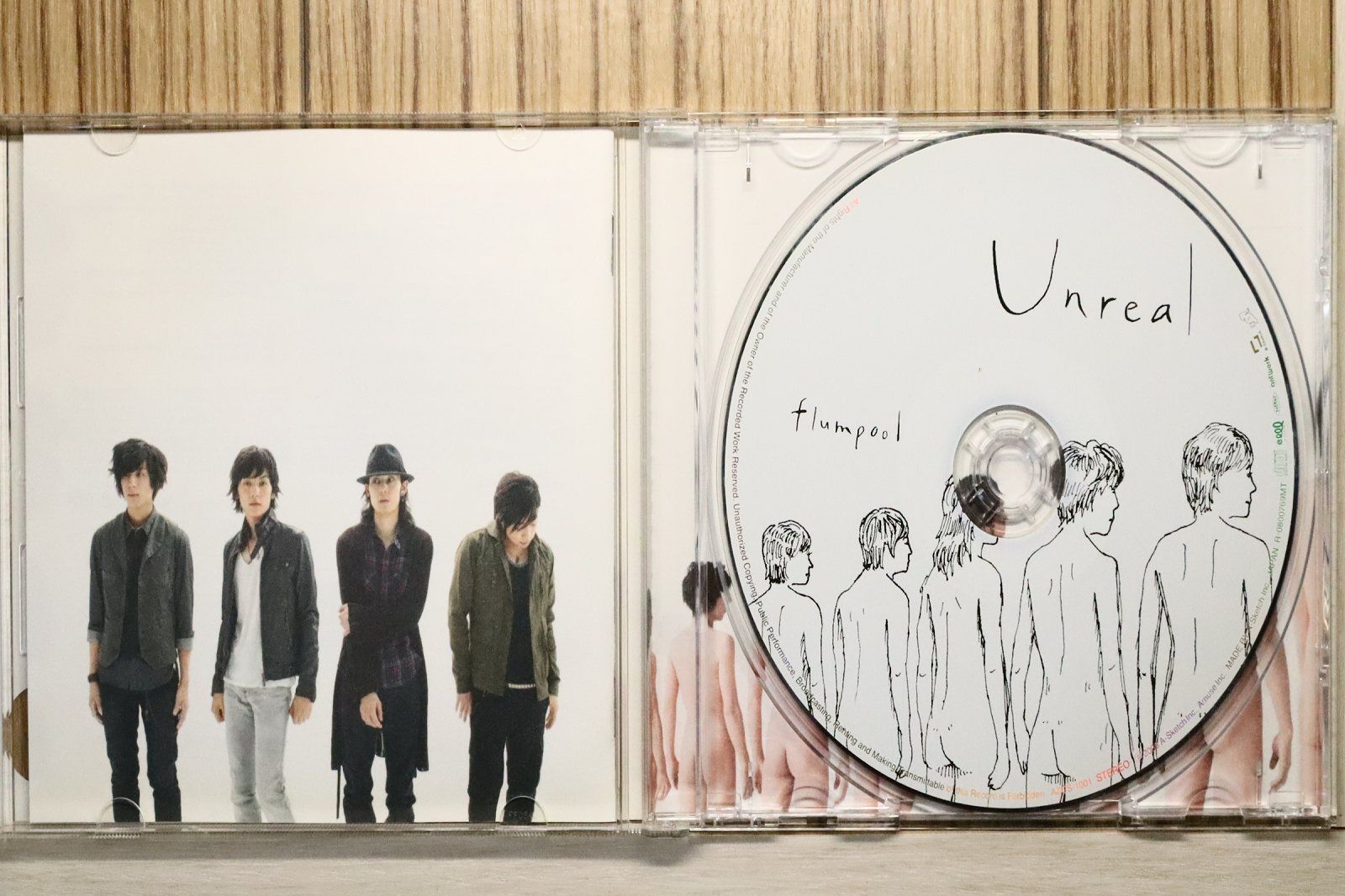 国内盤CD☆フランプール/flumpool□ unreal 【AZCS1001/4562256120049