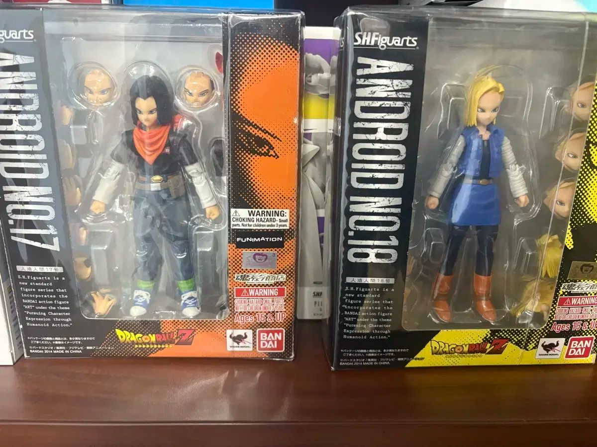 Shf ドラゴンボール 人造人間17 18号 SET