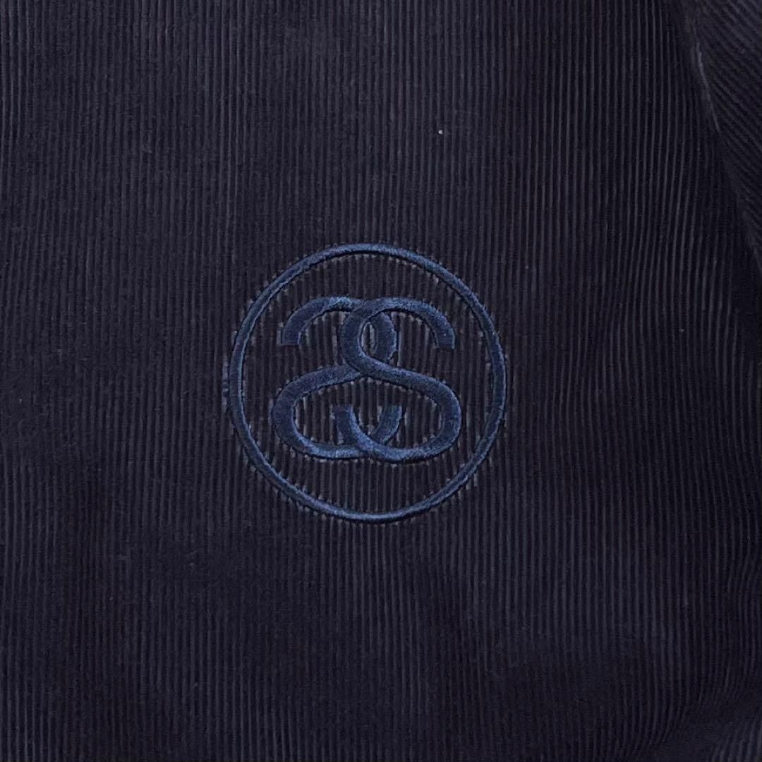 Stussy スタジャン コーデュロイ ジャケット ブルゾン 刺繍ロゴ