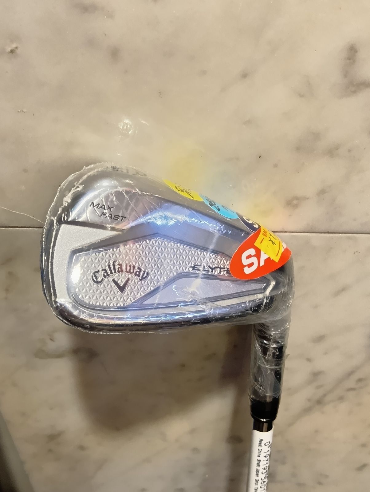 単I キャロウェイ ELYTE MAX FAST アイアン 単品 AW メンズ 右用 N.S. PRO ZELOS 7 スチールシャフト 日本