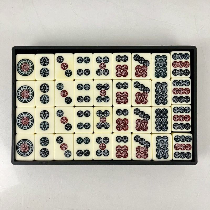 サンワ 麗光印 麻雀セット 背黄色牌 麻雀 - メルカリ