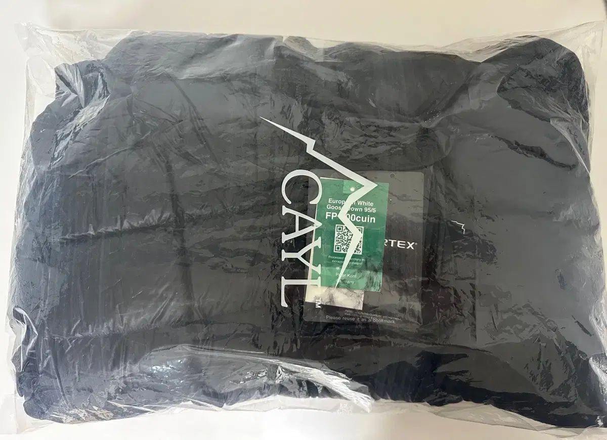 CAYL ケイル ライトダウン2 ブラック タグビニール付き XLサイズ