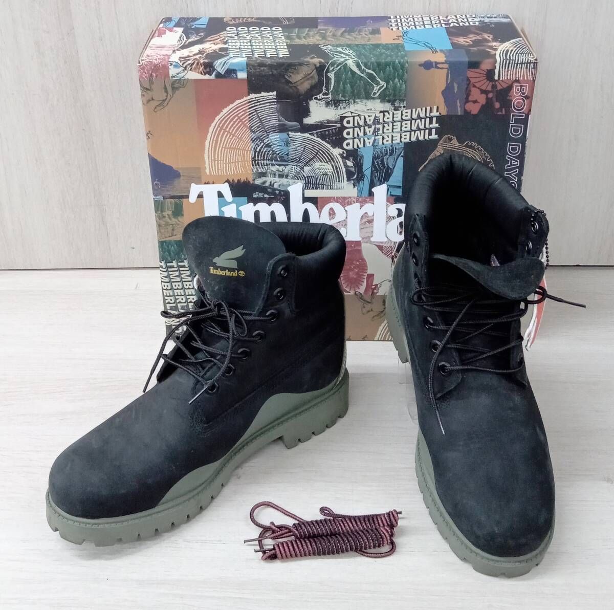 Timberland ティンバーランド ワークブーツ A5UYW 6in PREMIUM RUBBER CUP BOOTS WP ブラック 26cm