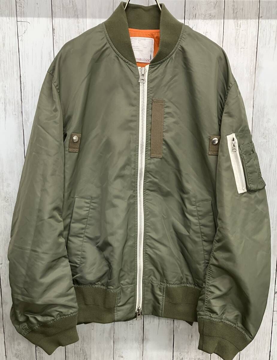 sacai MADSAKI Nylon Twill Blouson サカイ ブルゾン ナイロン