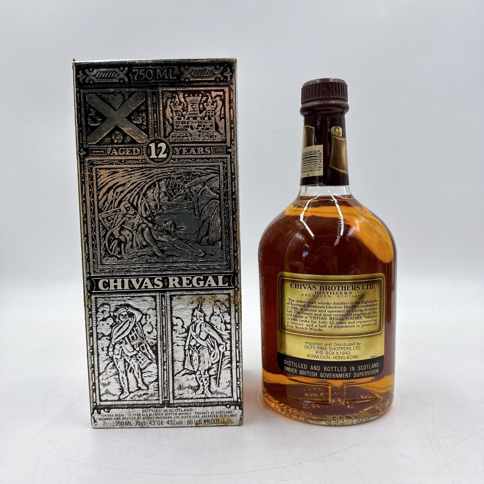 未開栓】CHIVAS REGAL シーバスリーガル 12年 スコッチウイスキー 