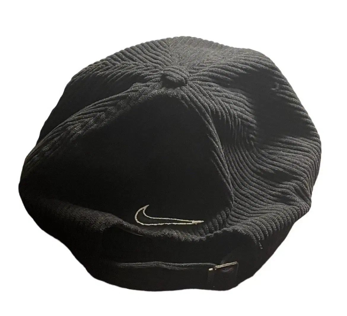 22SS シュプリーム x ナイキ アーク コーデュロイ 6-パネル キャップ ブラック