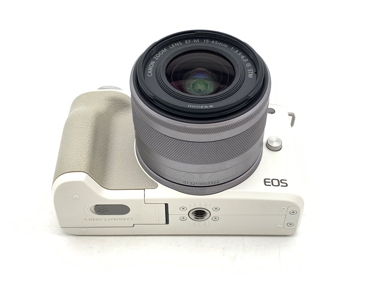  キヤノン EOS Kiss M 2 EF 15 45 IS STM レンズキット ホワイト ミラーレス一眼 デジタルカメラ
