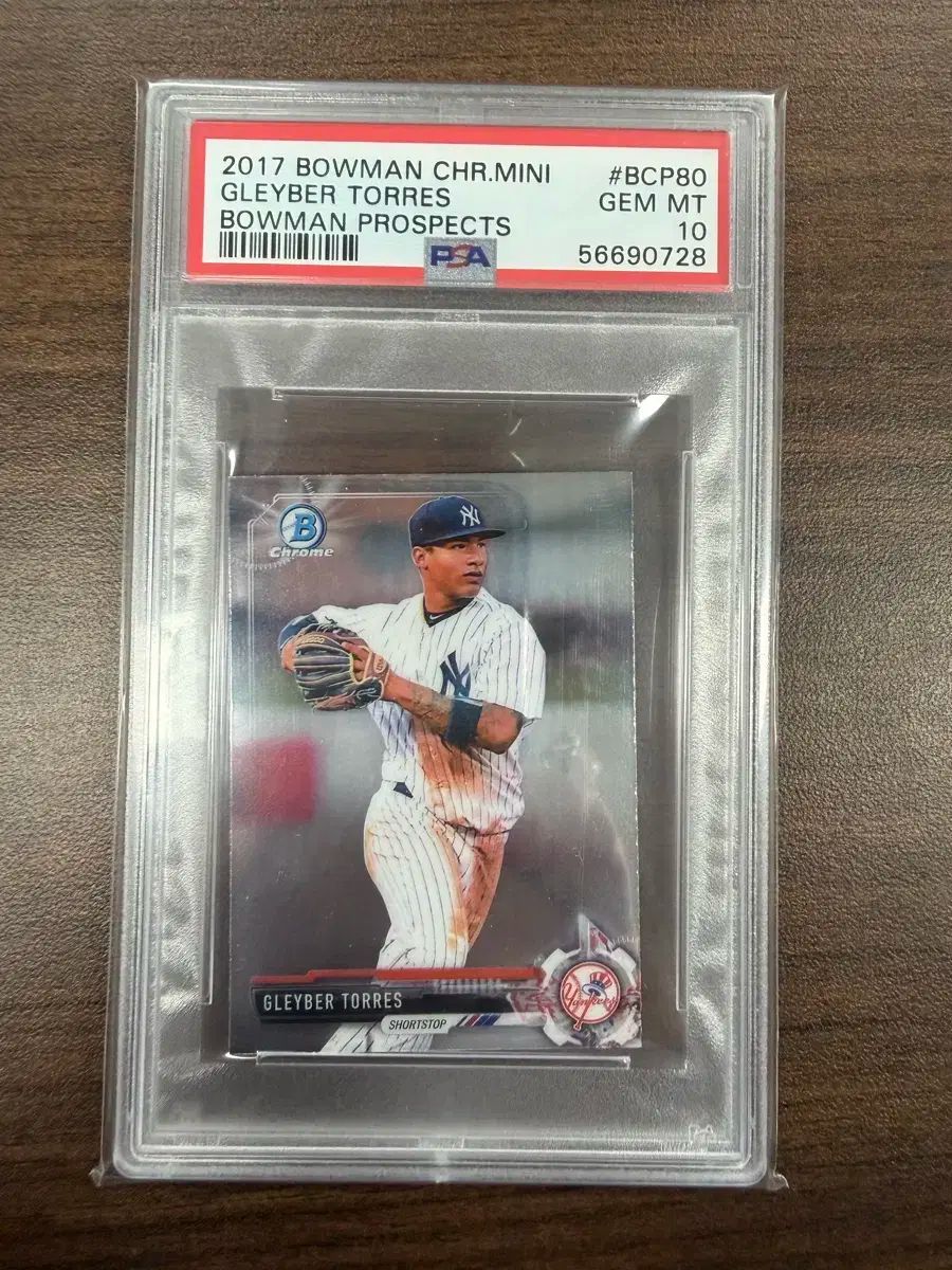 グレイバー トーレス 2017 Bowman カード PSA10