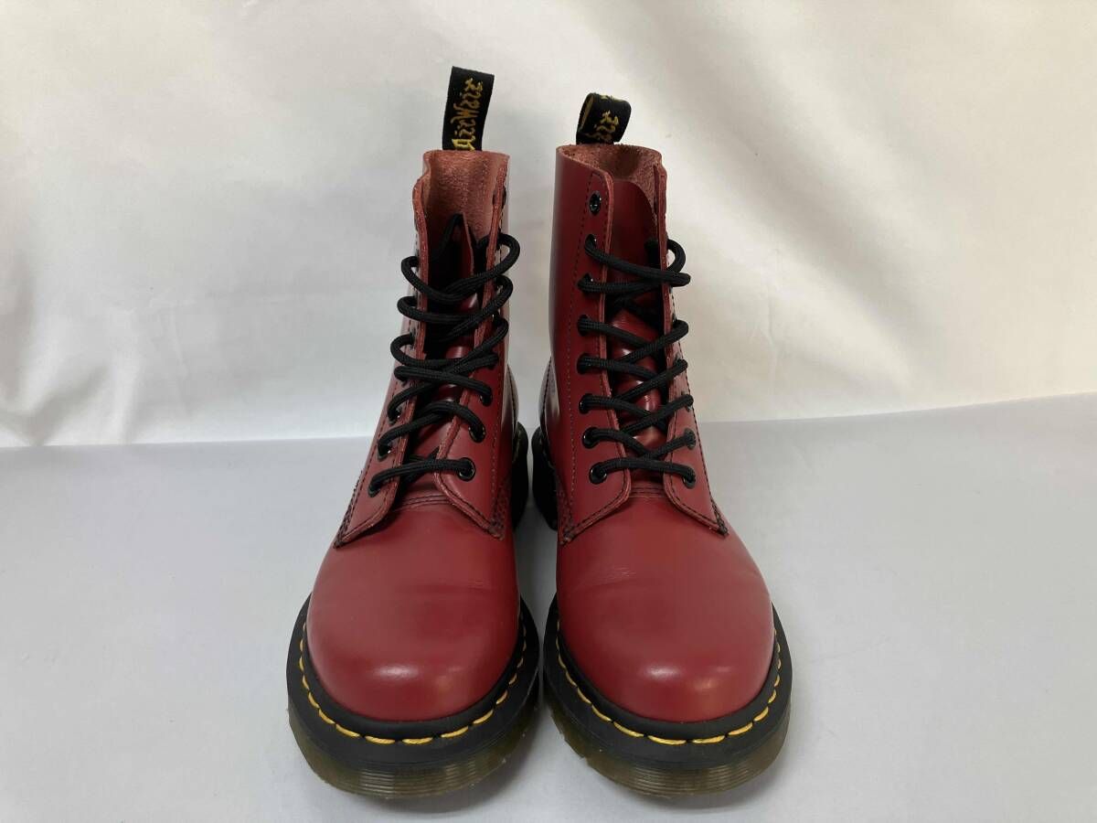 Dr.Martens ドクターマーチン 1460 PASCAL パスカル レッド 8ホール ブーツ UK4 レディース