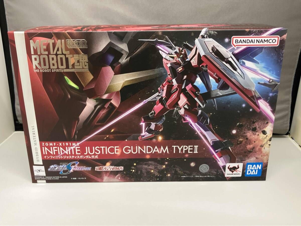 METAL ROBOT魂 インフィニットジャスティスガンダム弐式 魂ウェブ商店 機動戦士ガンダムSEED DOM