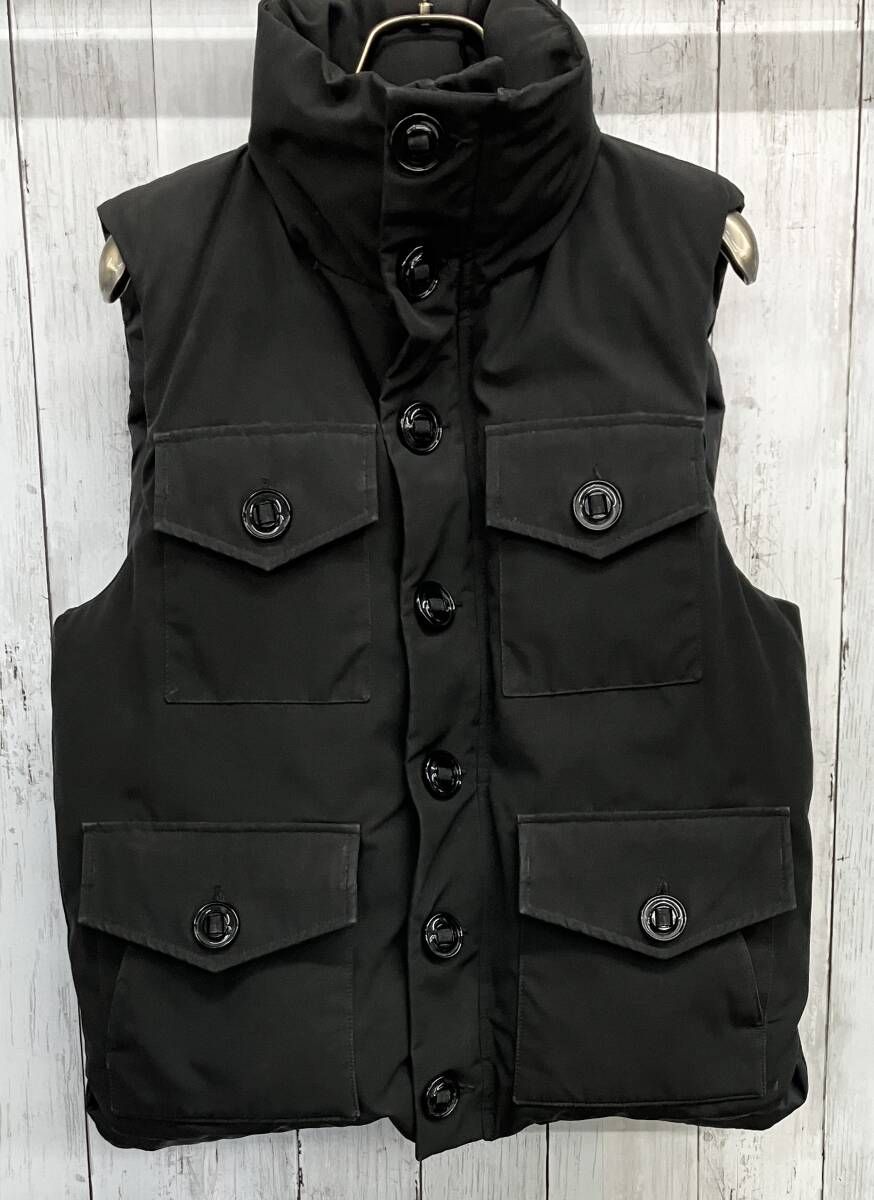 CANADA GOOSE MONTREAL ダウンベスト カナダグース モントリオール 3434JM スタンド ブラック サイズS
